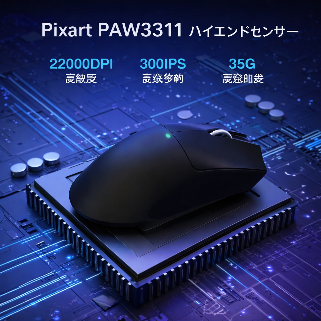 日本で大人気！Tokonoma™ RGB充電ドック付きワイヤレスゲーミングマウス✨🎮⚡