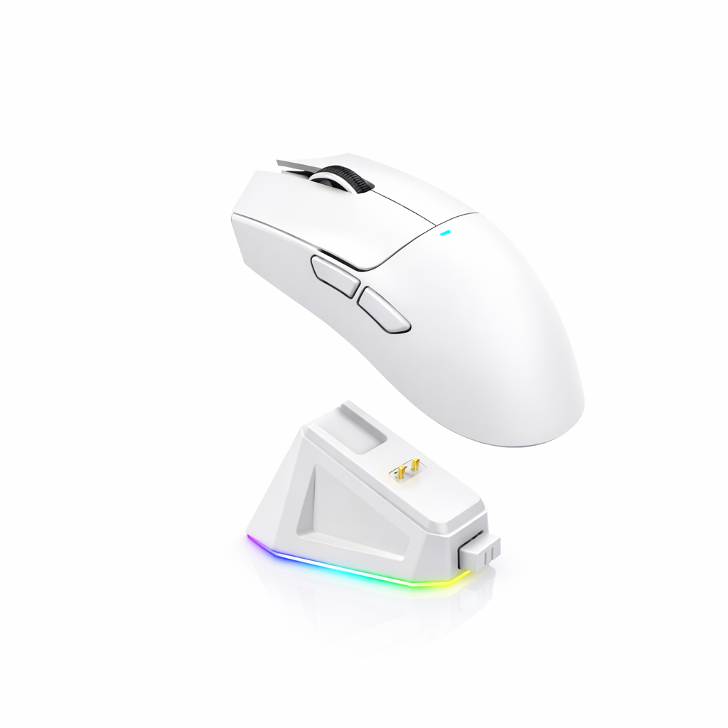日本で大人気！Tokonoma™ RGB充電ドック付きワイヤレスゲーミングマウス✨🎮⚡