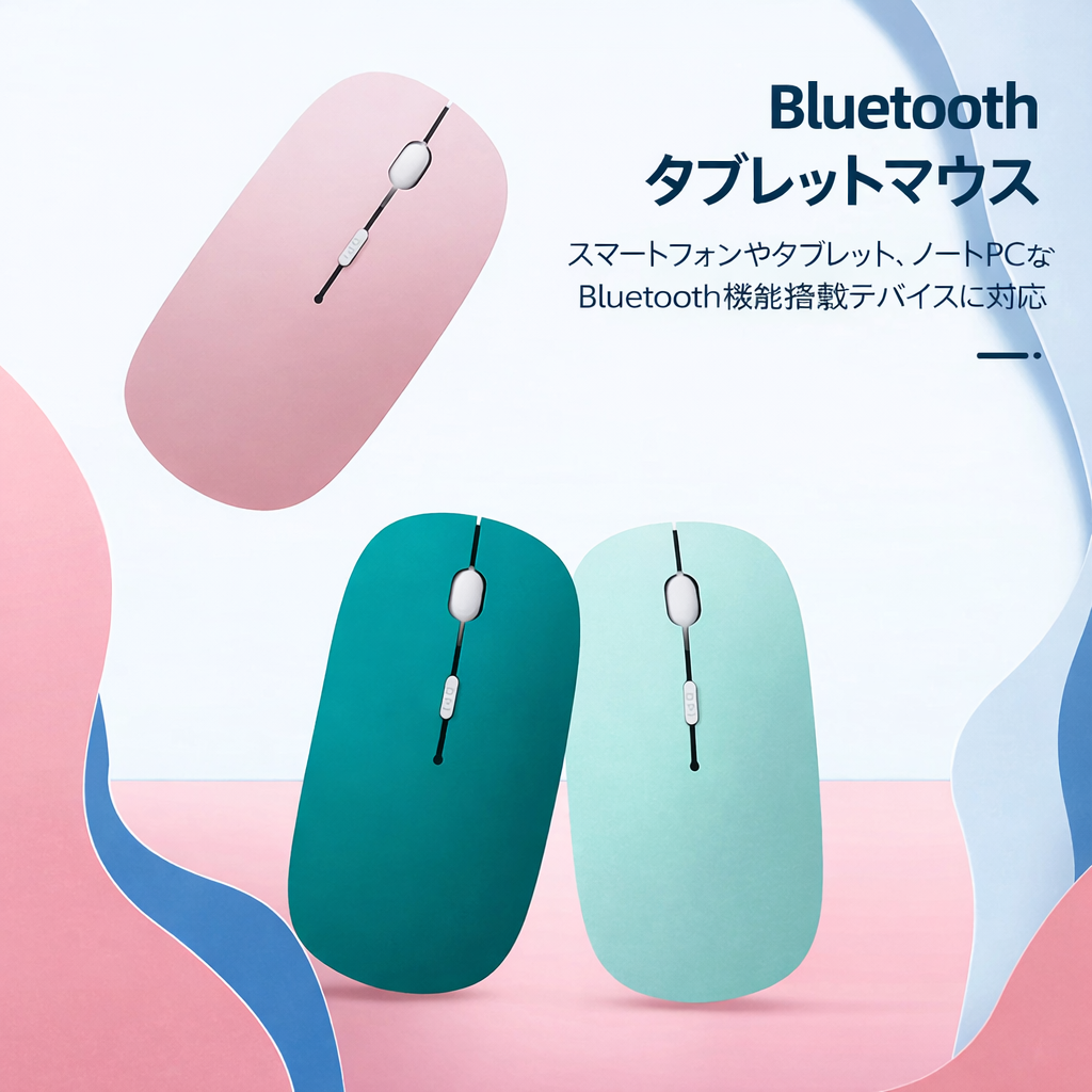 日本で大人気！Tokonoma™ ワイヤレスマウス✨ 超軽量65g設計