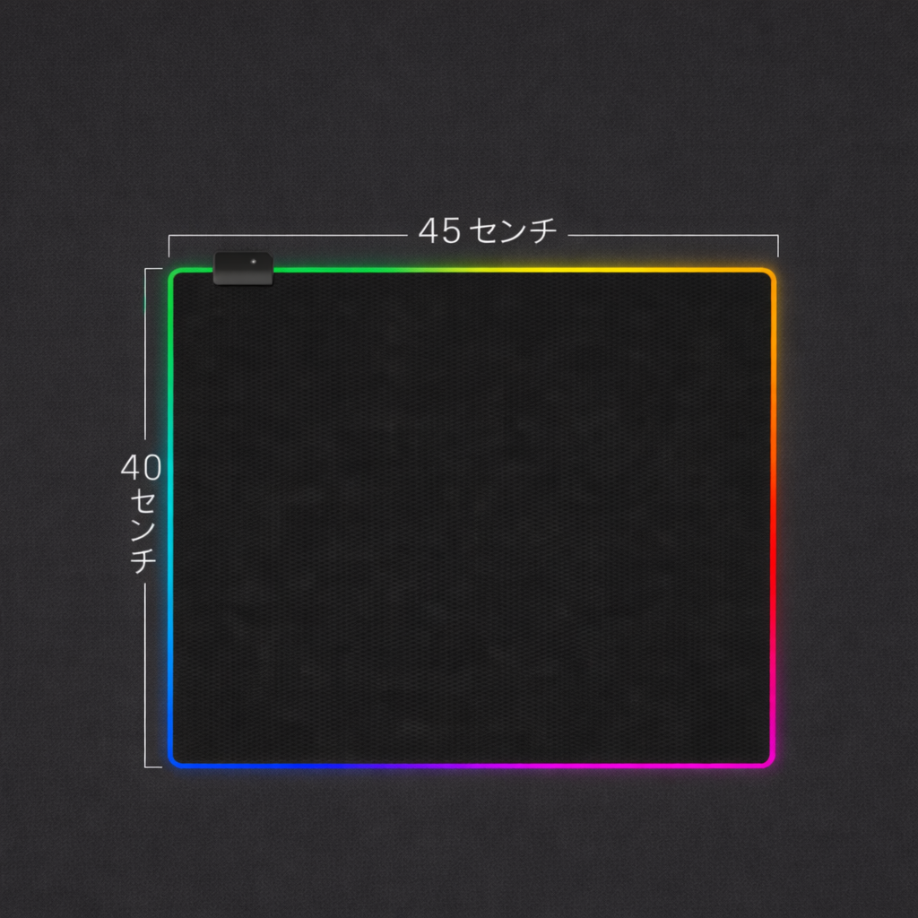 日本で大人気！Tokonoma™ RGBゲーミングマウスパッド✨ 防水仕様 🌈🎮