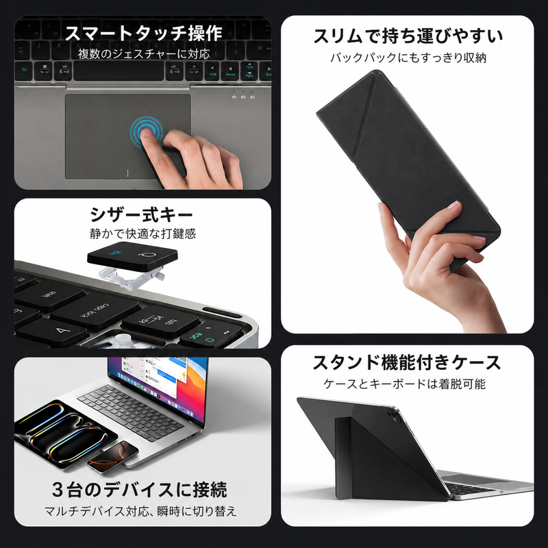 💻 これ1台で、どこでも快適なモバイル作業！