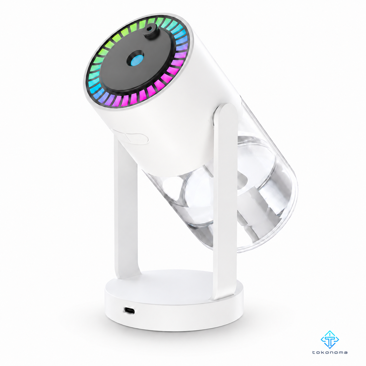 日本で大人気！星空プロジェクション付きUSBミニ加湿器✨🌙💧リラックス空間を演出
