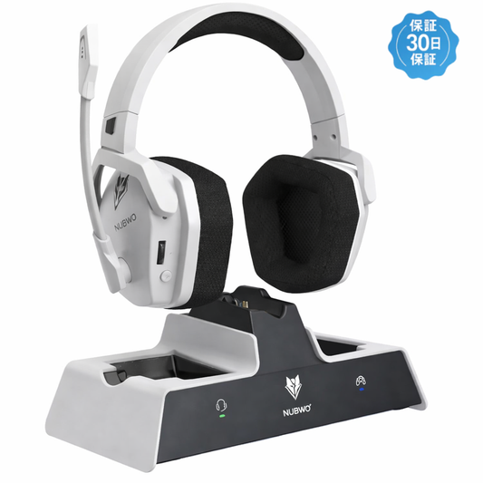 🎧🎮 Tokohoma™ ワイヤレスゲーミングヘッドセット 充電スタンド付き ✨
