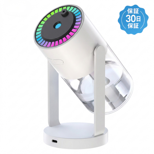 日本で大人気！星空プロジェクション付きUSBミニ加湿器✨🌙💧リラックス空間を演出